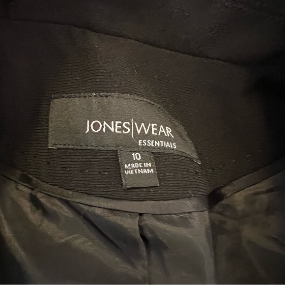 Jones Wear Essentials Blazer Black One Button - Picture 13 of 14